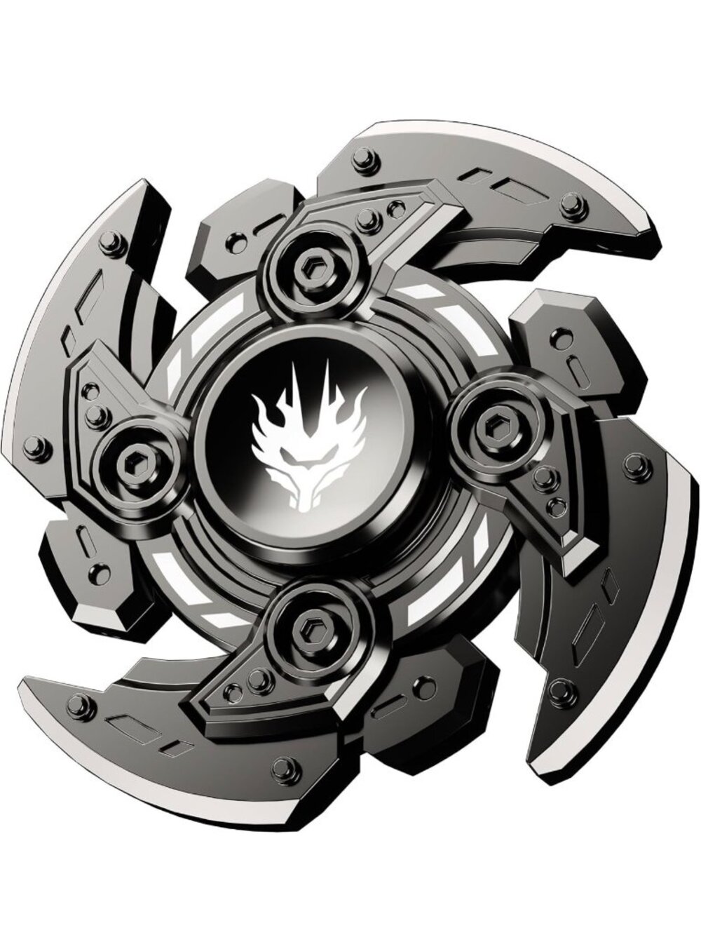 Fidget Spinner for Adults, Magnet Open-Armor Metal Fidget